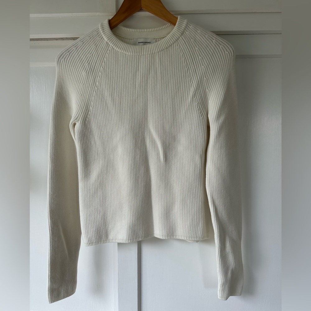 ✨NWOT✨ Banana Republic | Off-White Sweater, Size S ✨